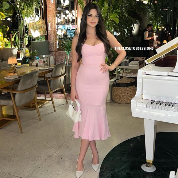 RARE!!! ZARA BLOGGER FAVE!!! Frayed Hem Midi Dress NWT - Picture 14 of 16